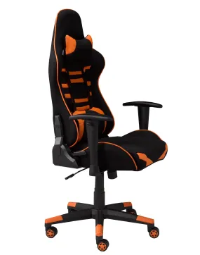 Theodore Gaming Chair, Black/Orange