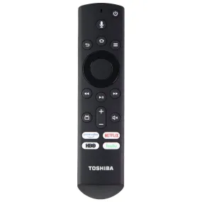 Toshiba Remote Control (CT-RC1US-19 Rev B) for Select Toshiba Smart TVs - Black