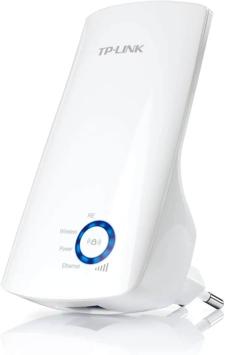 TP-LINK (TL-WA850RE) 300Mbps Wall-Plug Wifi Range Extender, 1 LAN, AP Mode