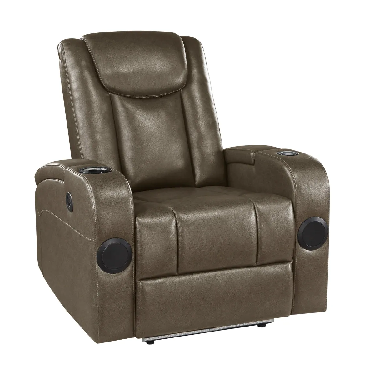 Turbo II Power Recliner with Wireless Charging, USB Port, Cooling Cupholder, and LED Lighting