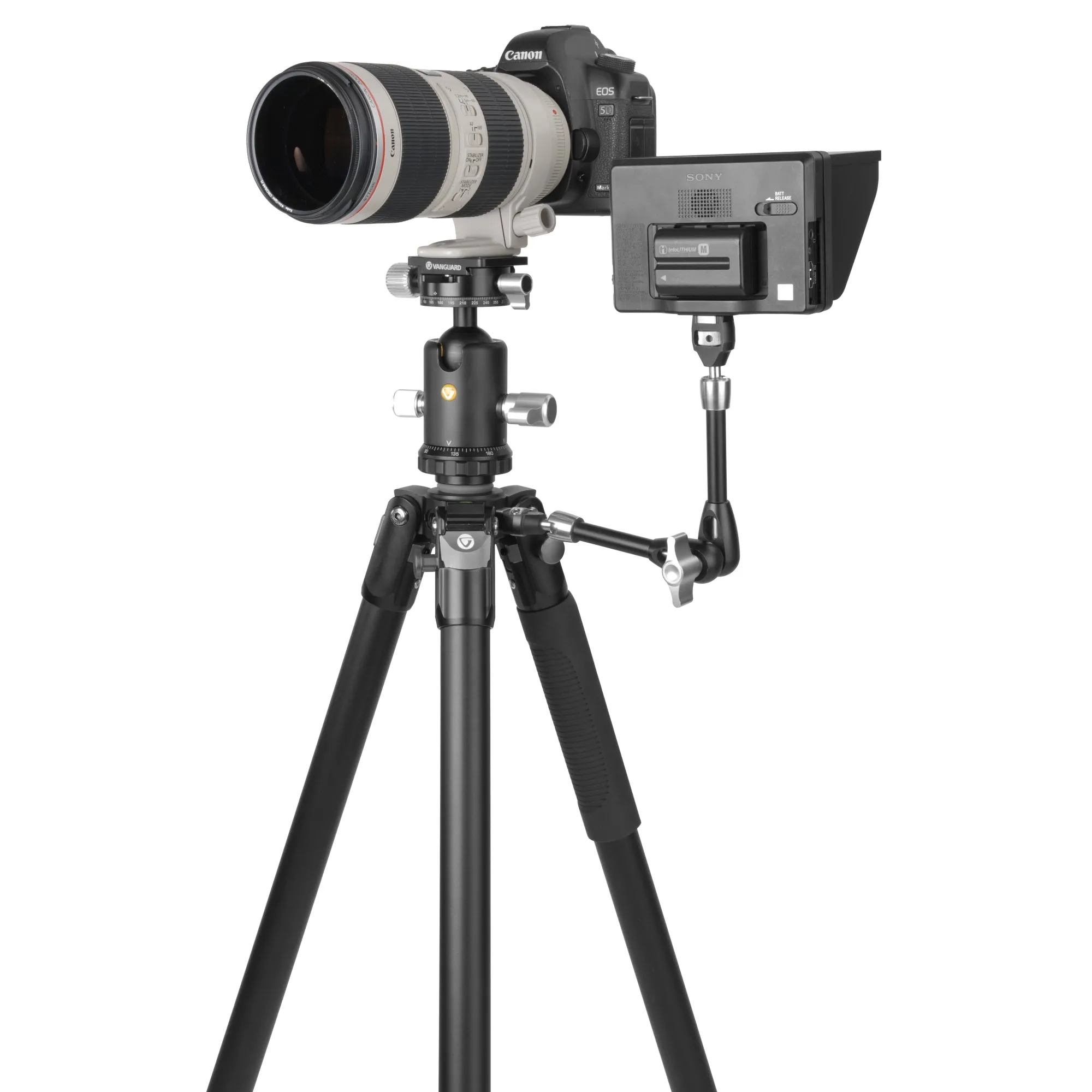 VEO 3 303AB Aluminum Tripod w/ Dual-Axis Ball Head