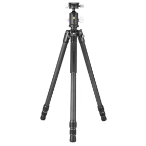 VEO 3 303CB Carbon Fiber Camera Tripod w/ Dual-Axis Ball Head