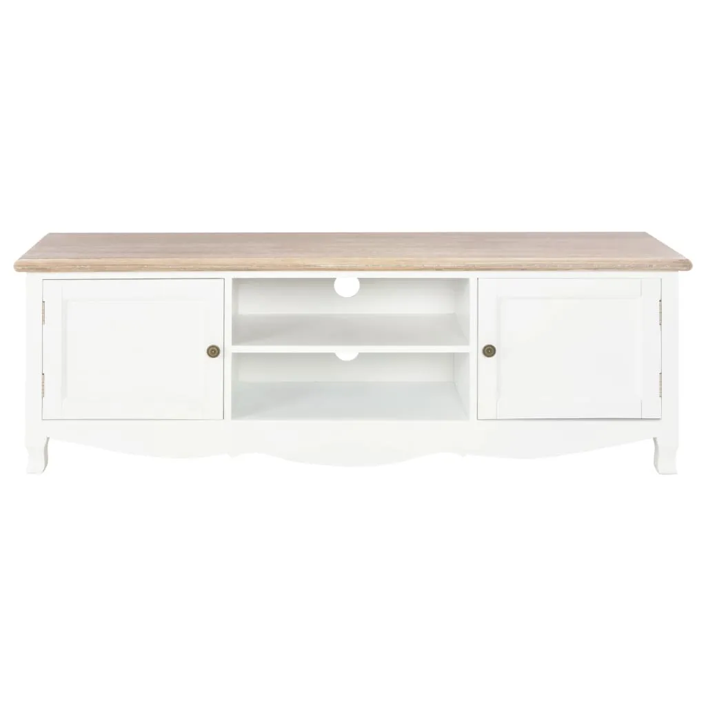 vidaXL TV Cabinet White 120x30x40 cm Wood