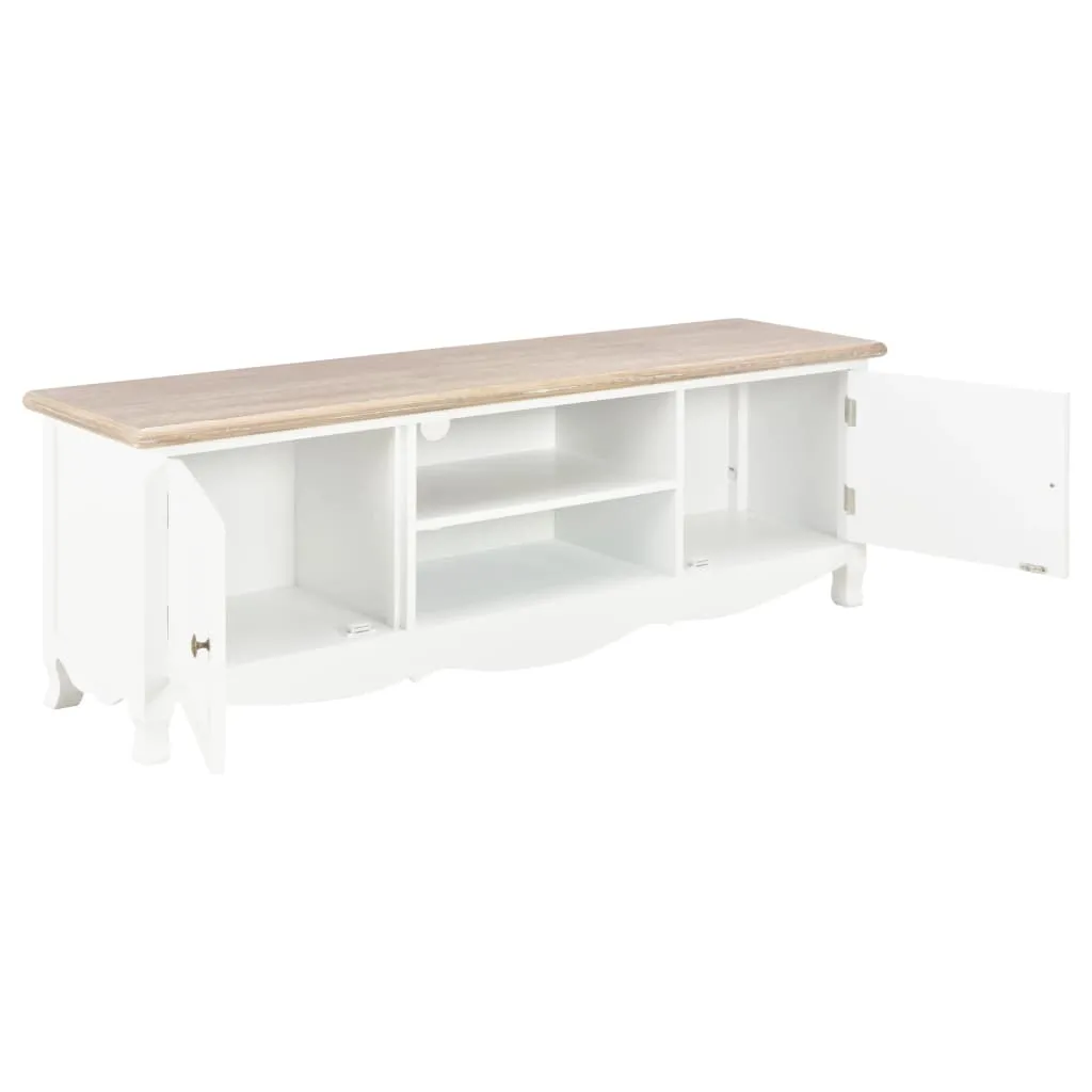 vidaXL TV Cabinet White 120x30x40 cm Wood