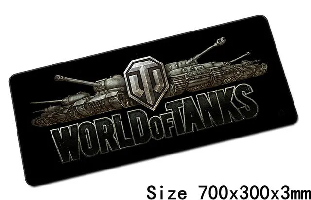 World of tanks mouse pad 700x300x3mm pad mouse notbook computer padmouse hot gaming mousepad gamer to keyboard mouse mats